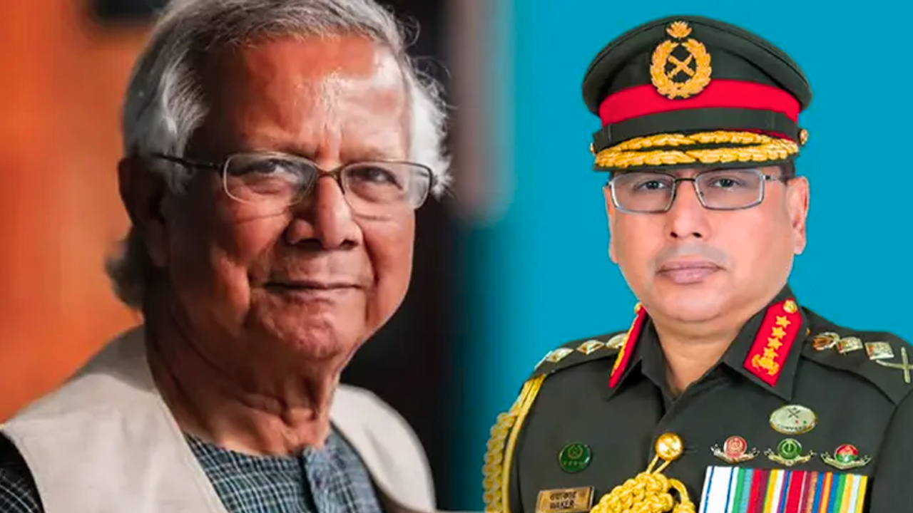 প্রধান উপদেষ্টাকে গুজবে কান না দেওয়ার আহ্বান সেনাপ্রধানের